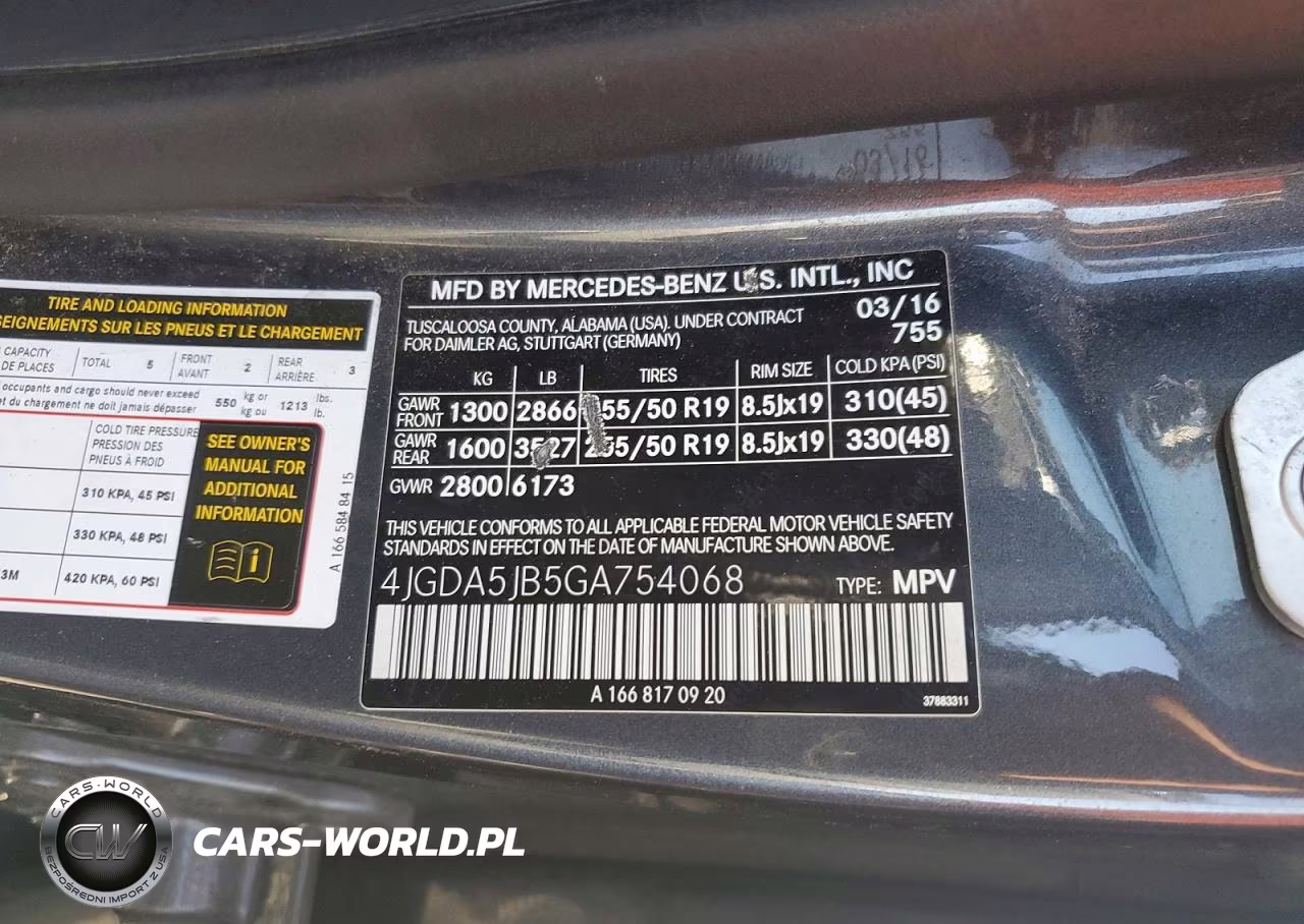 2016 Mercedes-Benz Gle 350 VIN:4JGDA5JB5GA754068 - 13