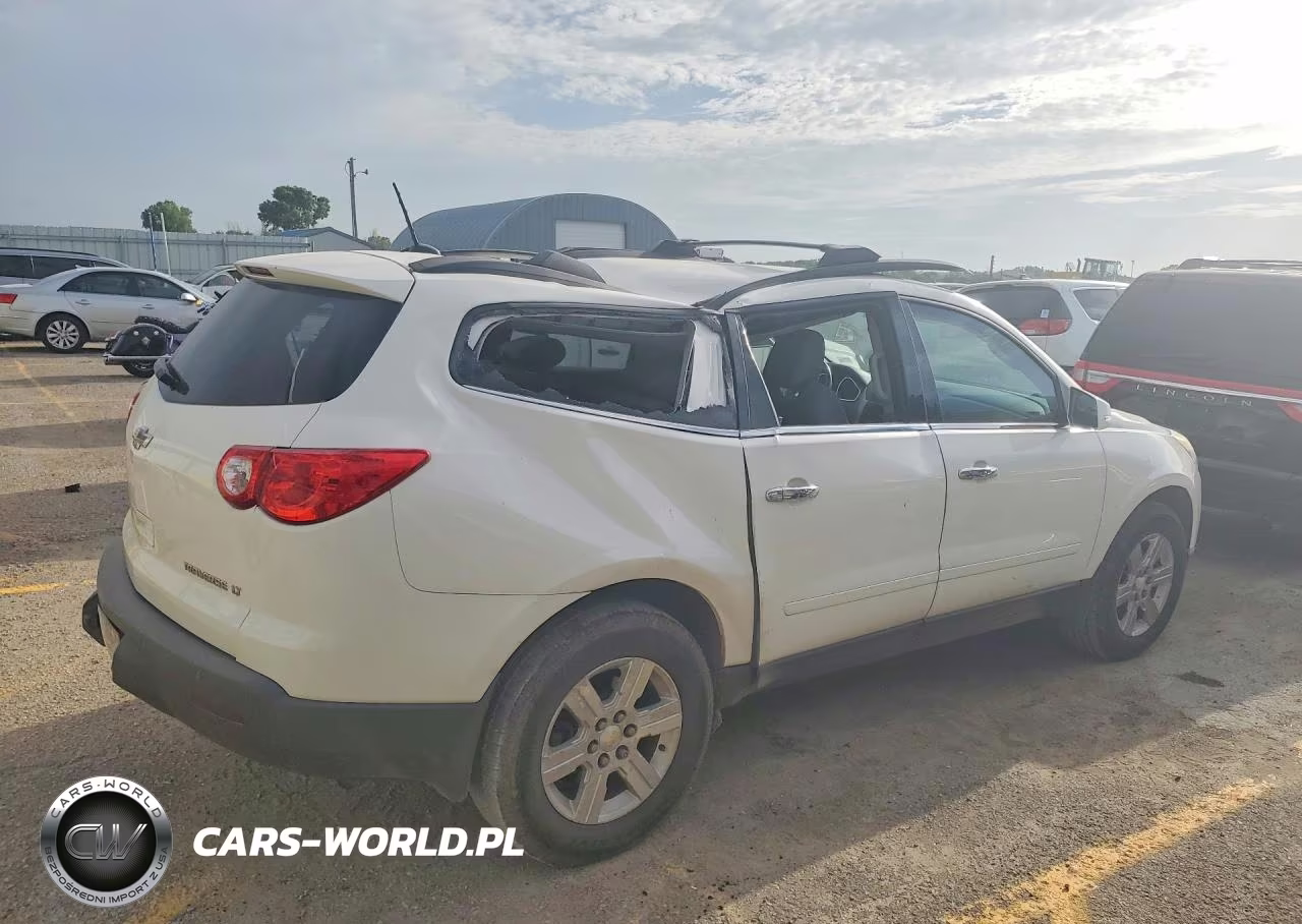 2012 Chevrolet Traverse Lt VIN:1GNKRGED5CJ398847 - 3