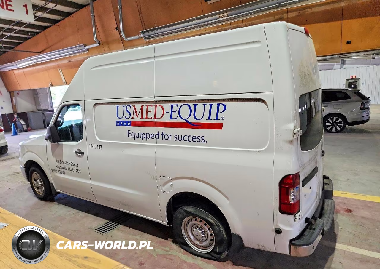 2013 Nissan Nv 2500 Delivery Van VIN:1N6AF0LYXDN106627 - 2