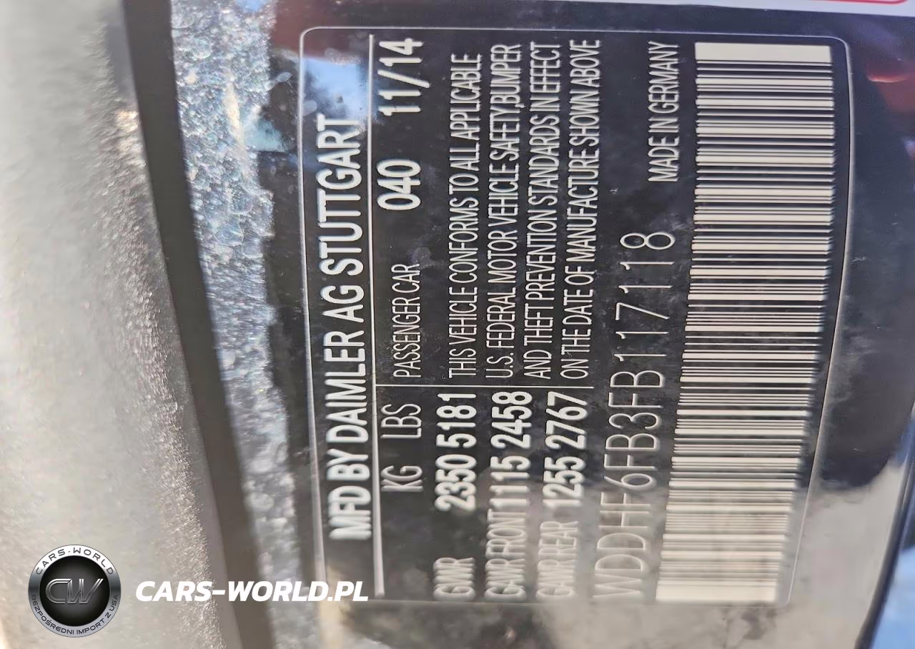 2015 Mercedes-Benz E 400 VIN:WDDHF6FB3FB117118 - 12