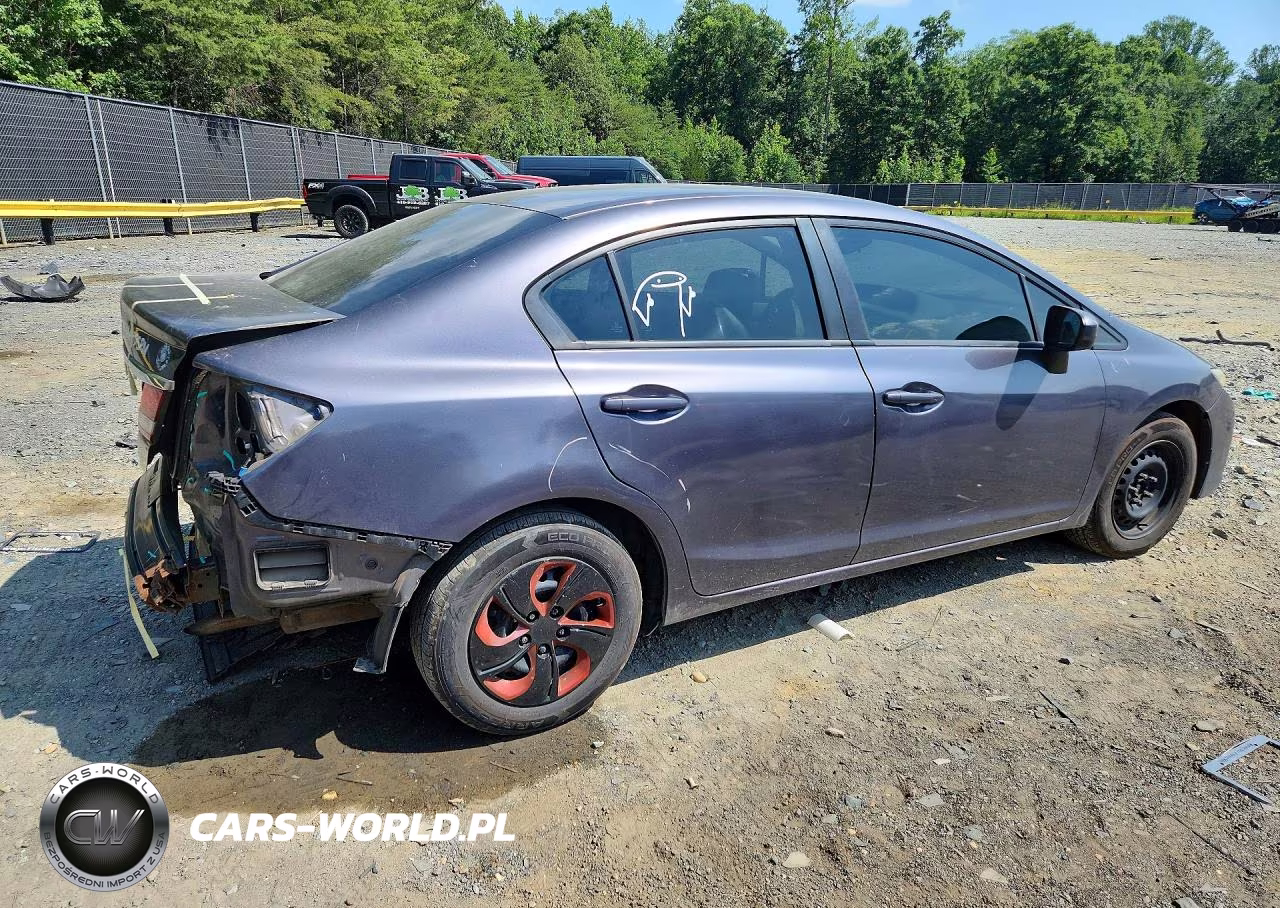 2015 Honda Civic Lx VIN:19XFB2F52FE226706 - 3