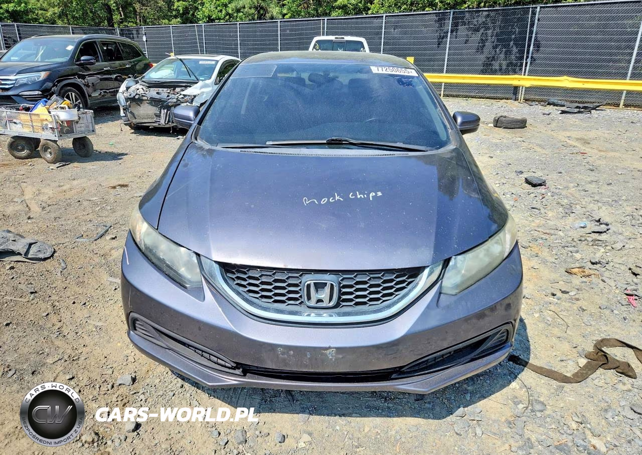 2015 Honda Civic Lx VIN:19XFB2F52FE226706 - 5