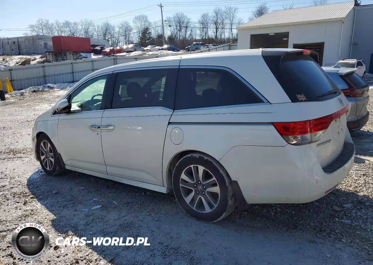 2016 Honda Odyssey Touring VIN:5FNRL5H97GB020613 - 2