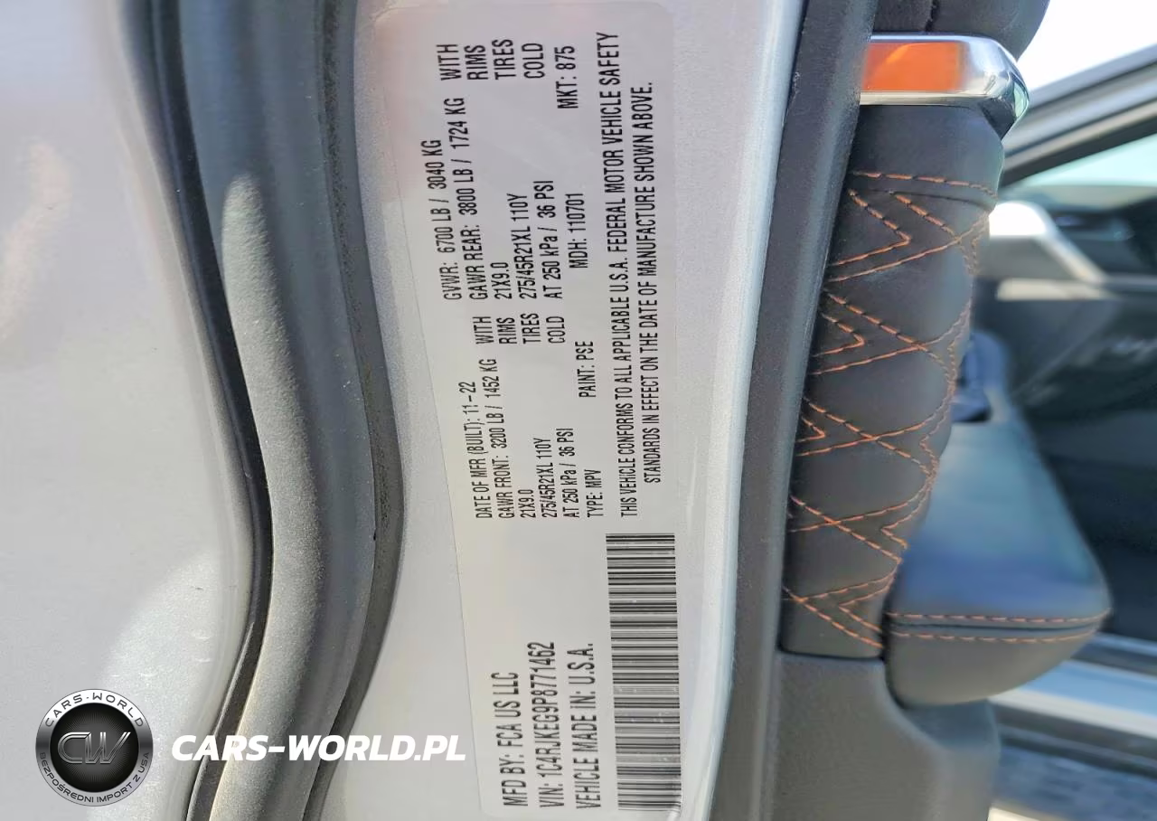 2023 Jeep Grand Cherokee L Summit VIN:1C4RJKEG9P8771462 - 14