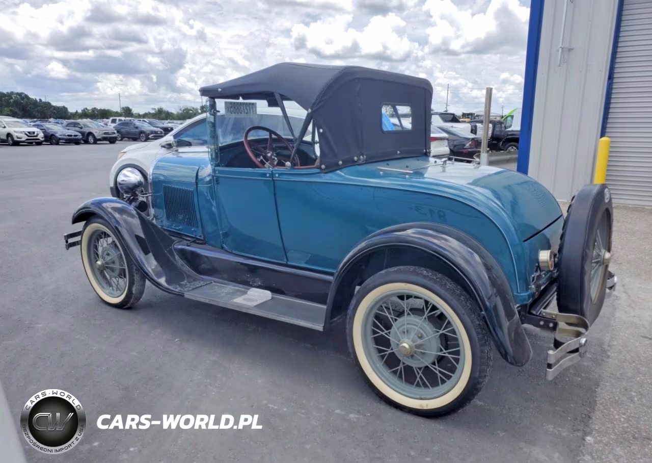 1928 Ford Model A VIN:A36217 - 2