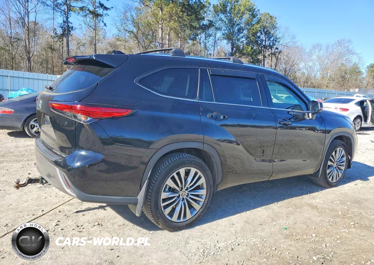 2022 Toyota Highlander Platinum VIN:5TDFZRBH8NS227836 - 3