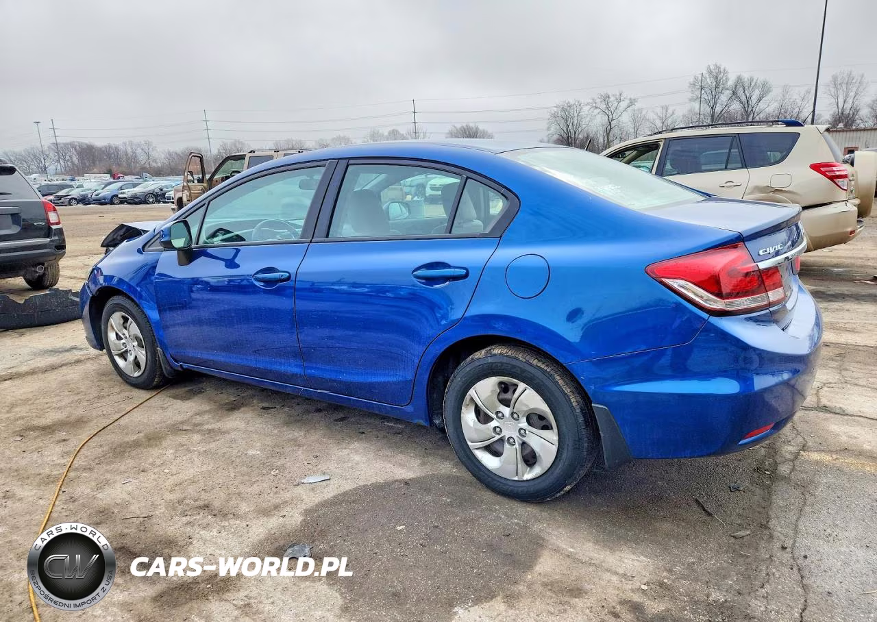 2013 Honda Civic Lx VIN:19XFB2F58DE011778 - 2