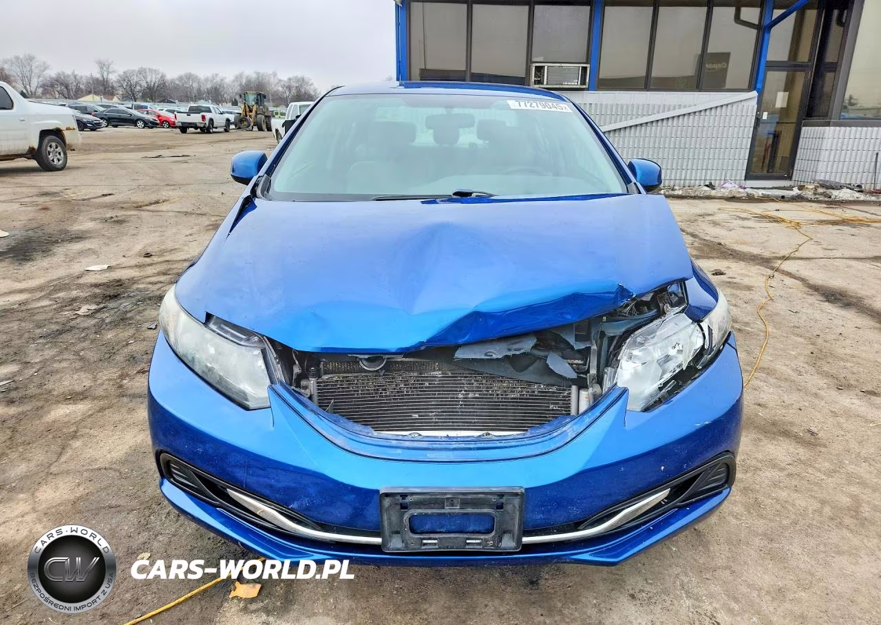 2013 Honda Civic Lx VIN:19XFB2F58DE011778 - 5