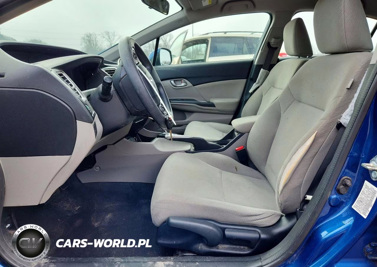 2013 Honda Civic Lx VIN:19XFB2F58DE011778 - 7