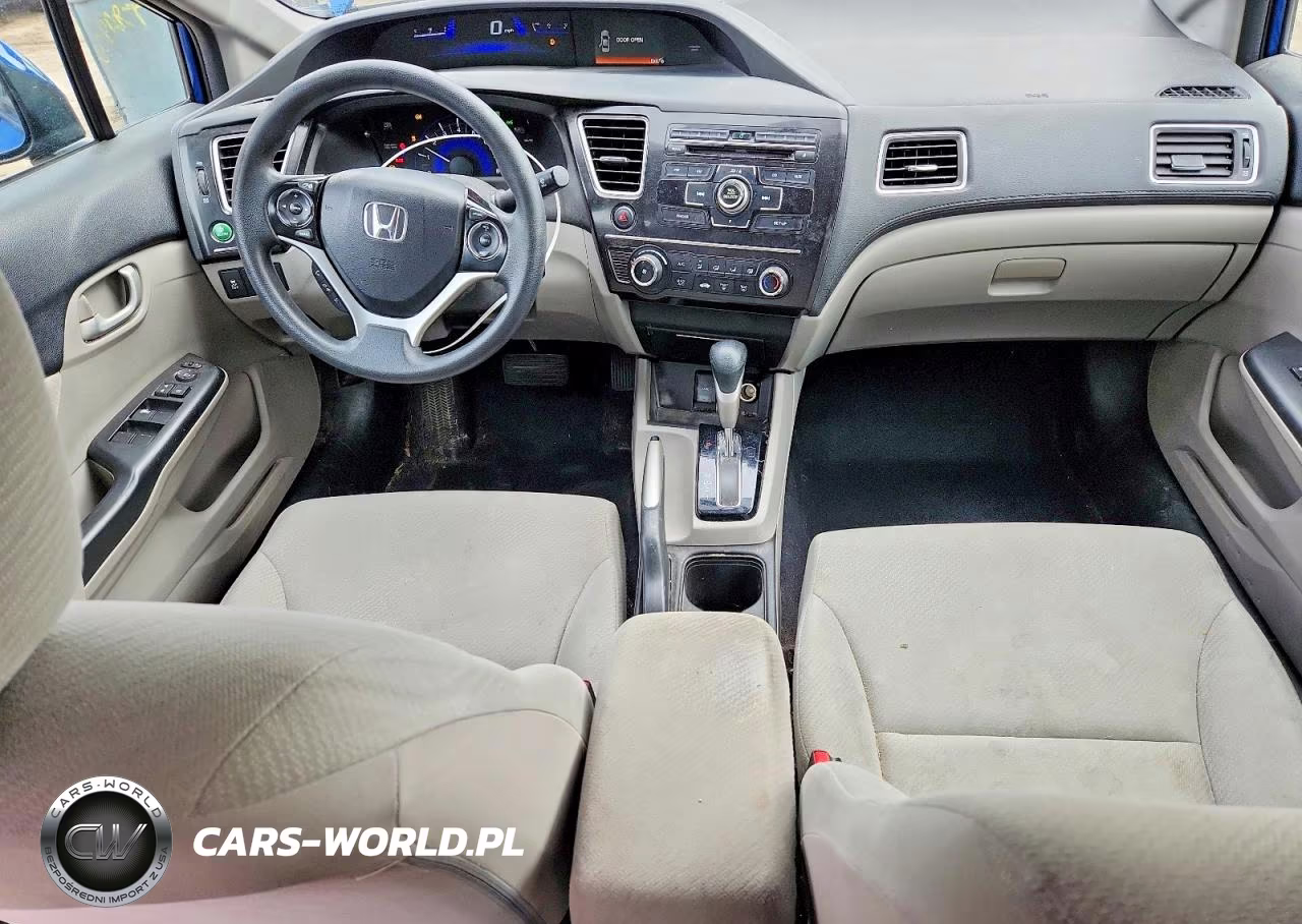 2013 Honda Civic Lx VIN:19XFB2F58DE011778 - 8