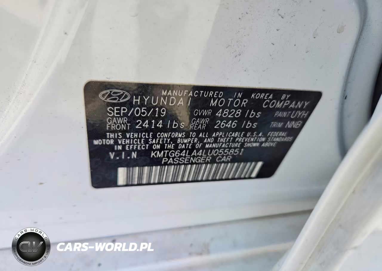 2020 Genesis G70 VIN:KMTG64LA4LU055851 - 12