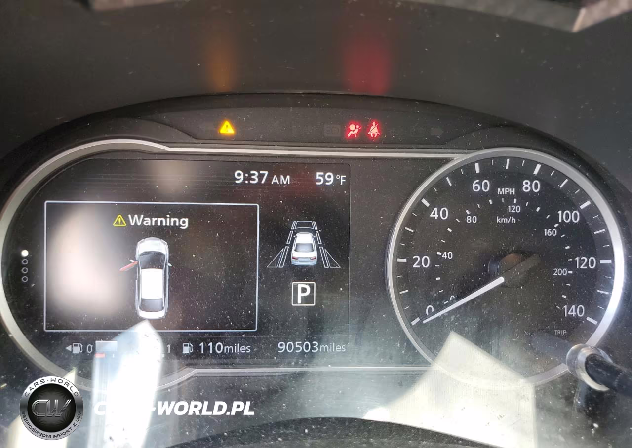 2021 Nissan Versa Sv VIN:3N1CN8EVXML875812 - 9