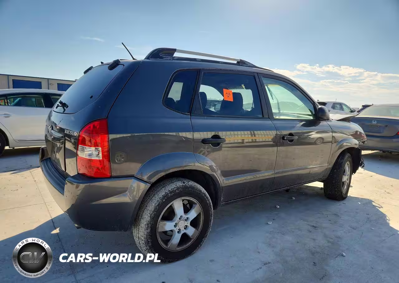2007 Hyundai Tucson Gls VIN:KM8JM12B47U636674 - 3