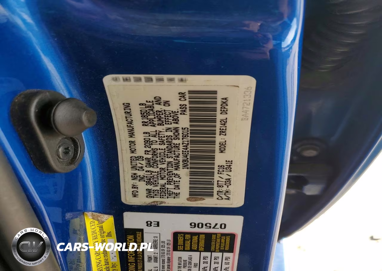 2010 Toyota Coroalla VIN:1NXBU4EE4AZ176015 - 12
