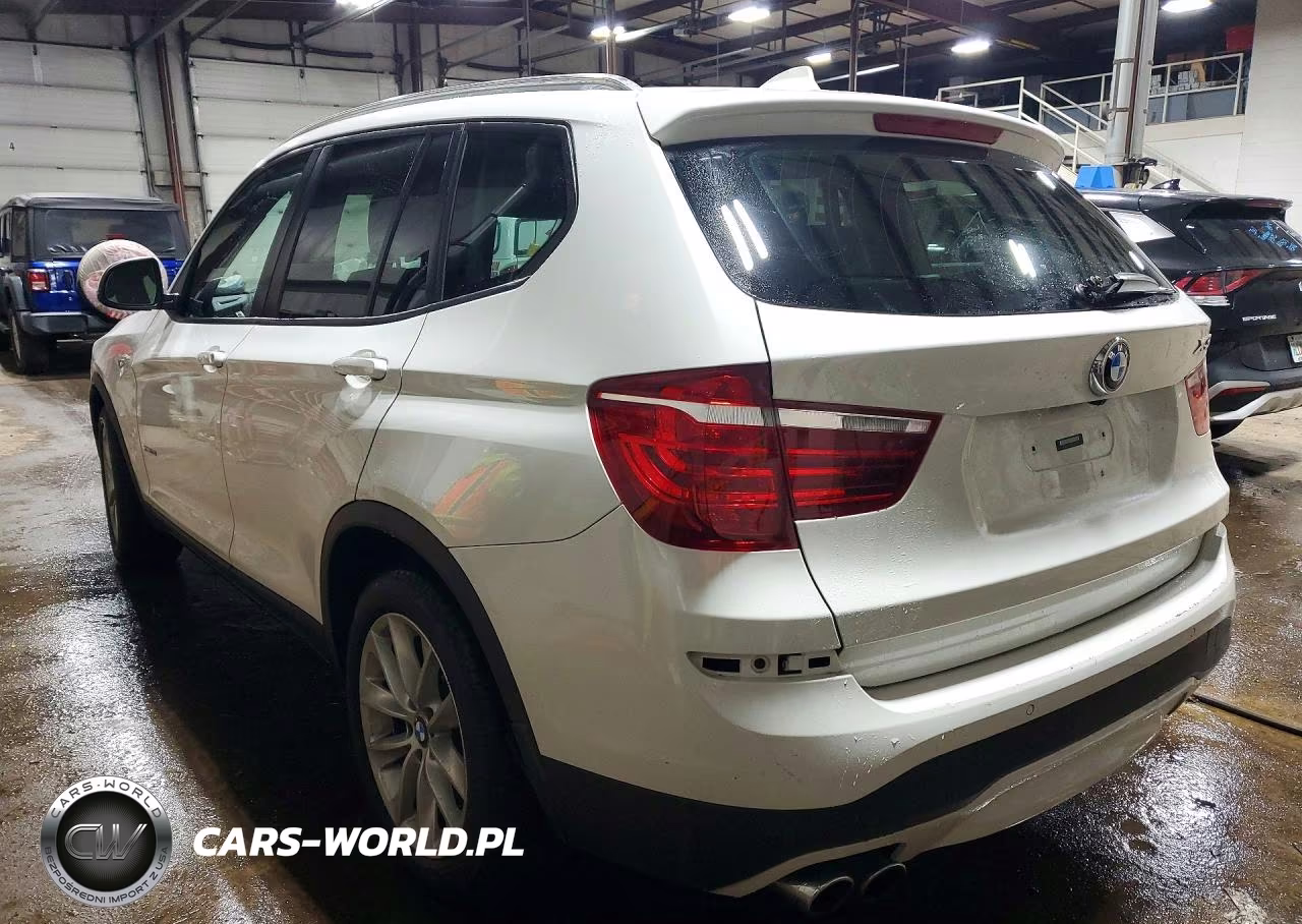 2016 BMW X3 xDrive28I VIN:5UXWX9C53G0D86877 - 2