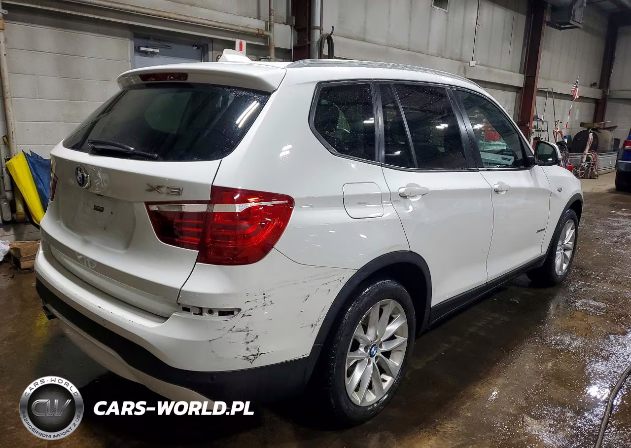 2016 BMW X3 xDrive28I VIN:5UXWX9C53G0D86877 - 3