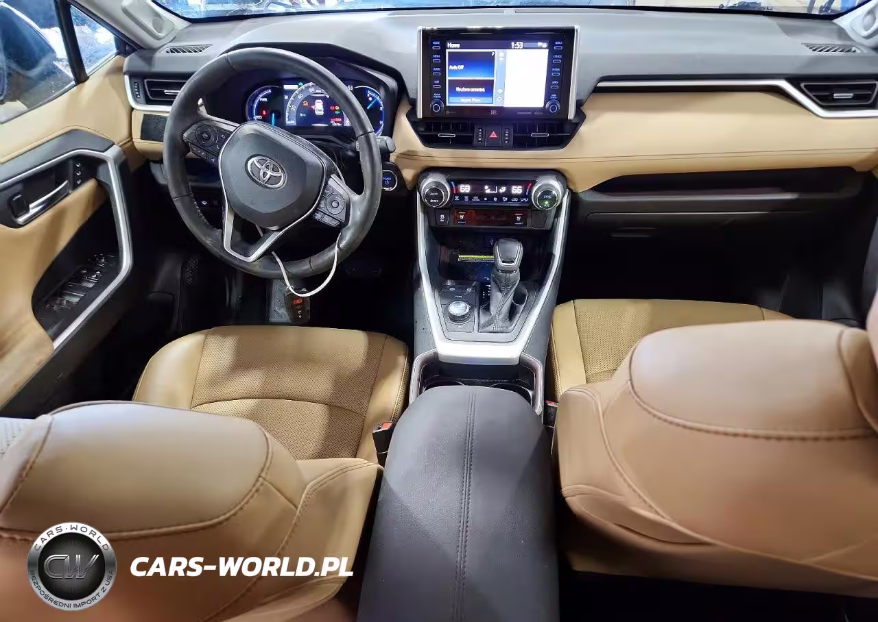 2021 Toyota Rav4 Hybrid Limited VIN:2T3D6RFV7MW009299 - 8