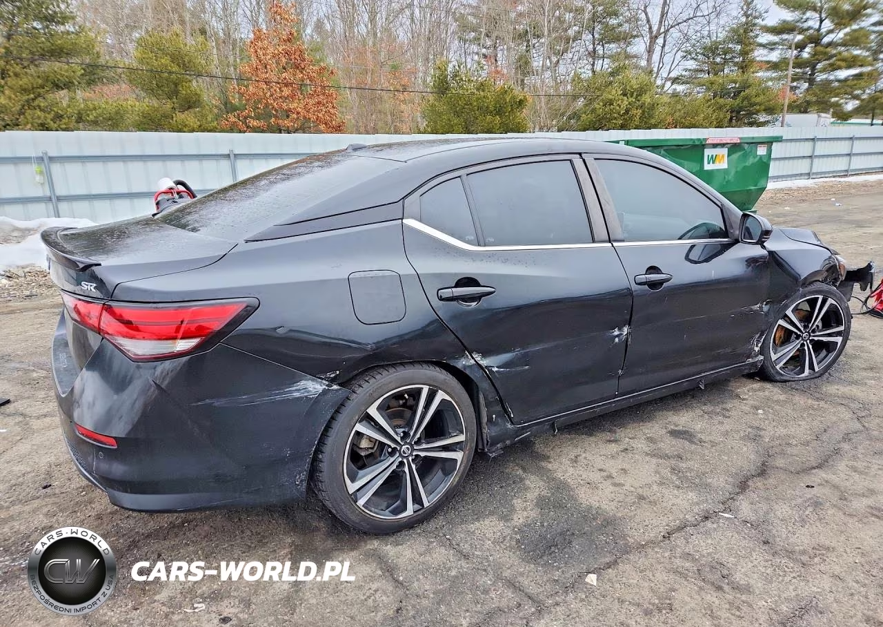 2021 Nissan Sentra Sr VIN:3N1AB8DV6MY290780 - 3