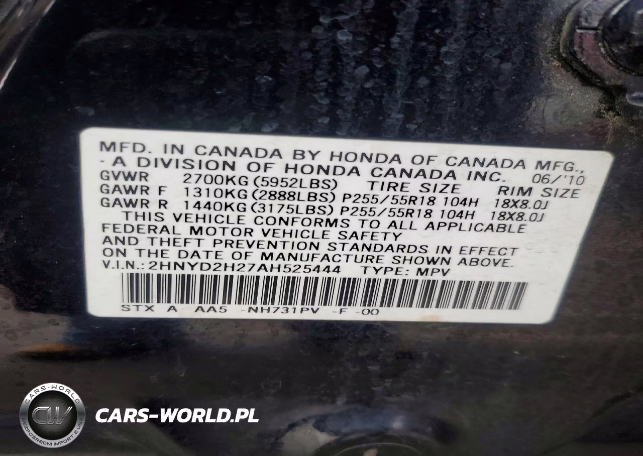 2010 Acura Mdx VIN:2HNYD2H27AH525444 - 13