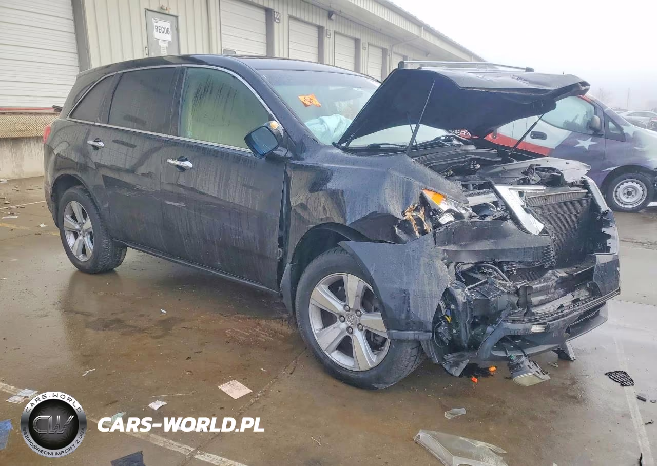 2010 Acura Mdx VIN:2HNYD2H27AH525444 - 4
