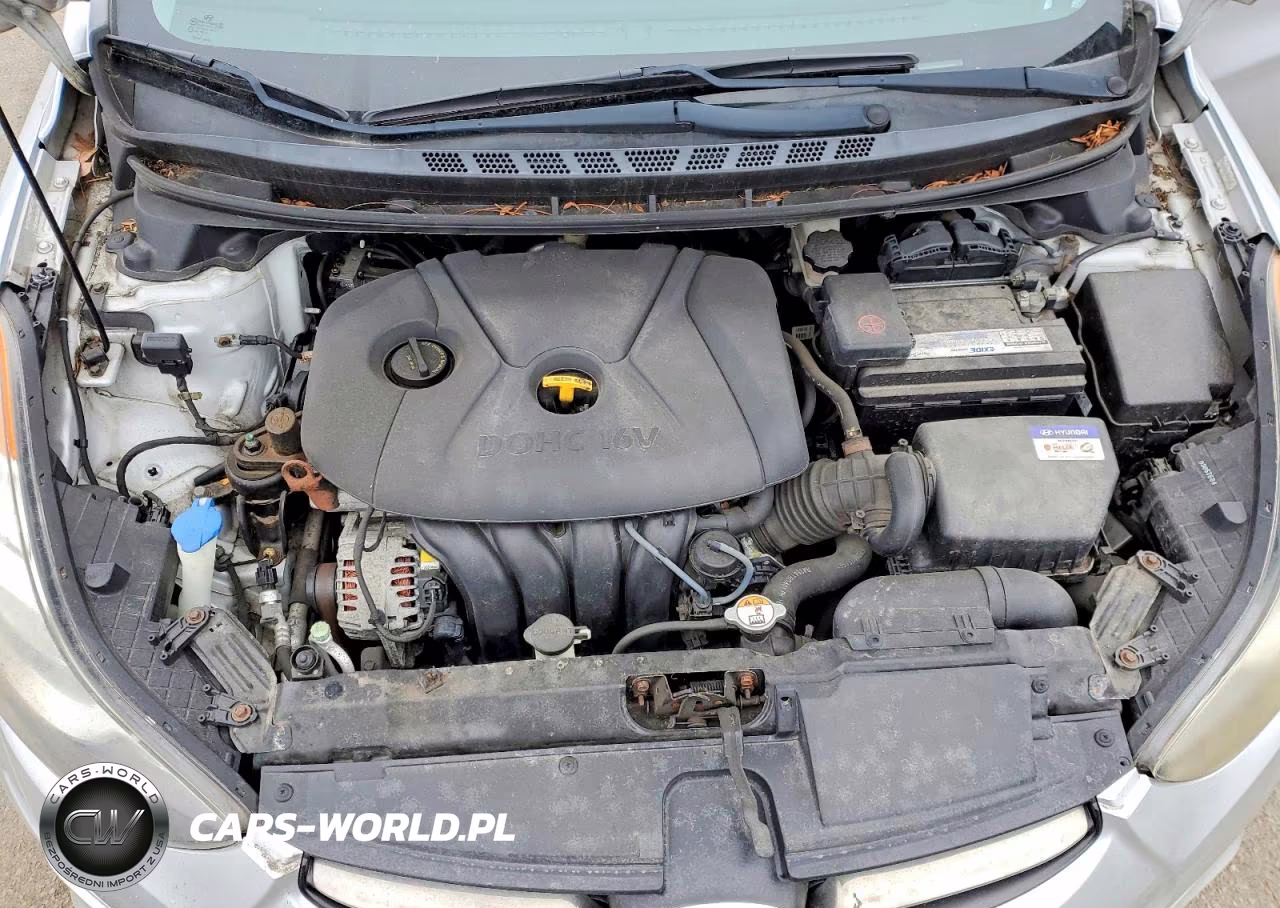 2013 Hyundai Elantra Gls VIN:KMHDH4AE4DU634952 - 11