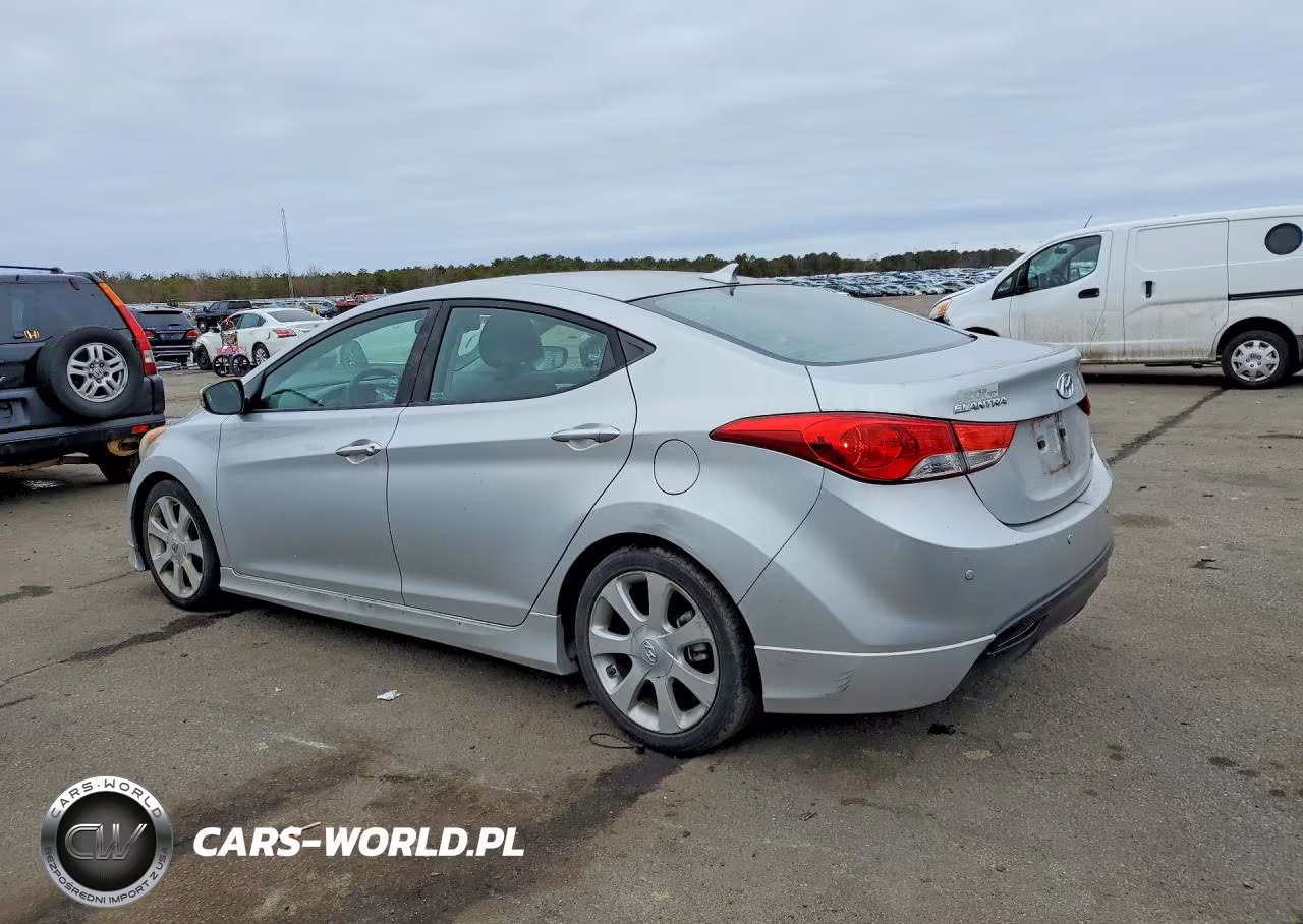 2013 Hyundai Elantra Gls VIN:KMHDH4AE4DU634952 - 2