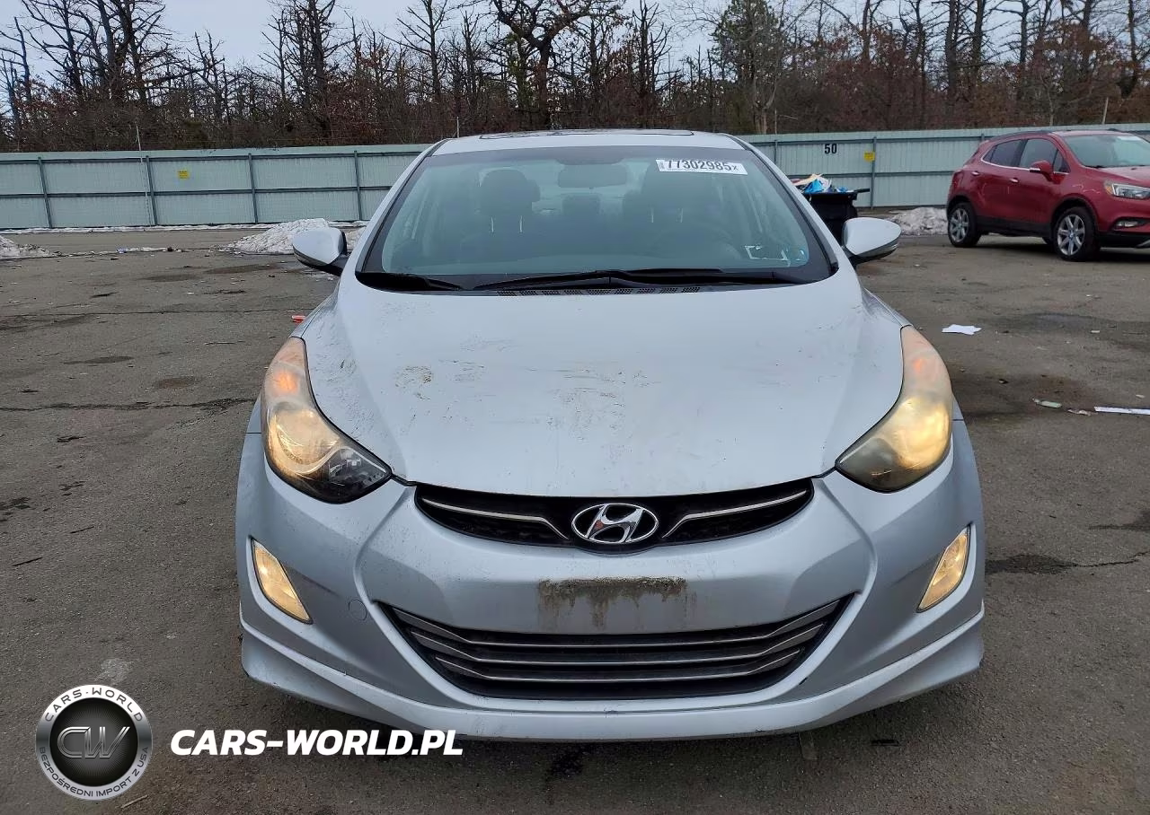 2013 Hyundai Elantra Gls VIN:KMHDH4AE4DU634952 - 5