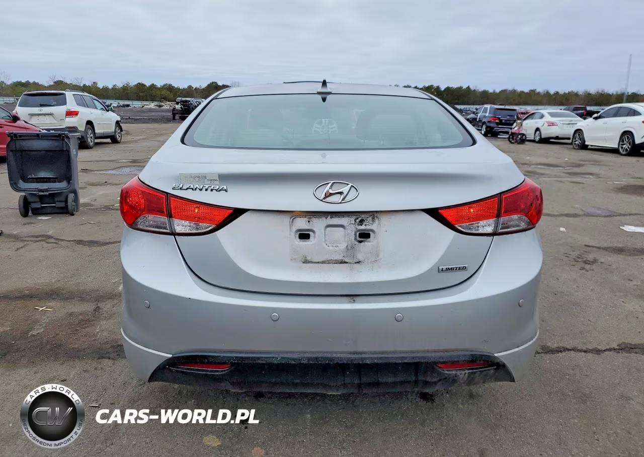 2013 Hyundai Elantra Gls VIN:KMHDH4AE4DU634952 - 6