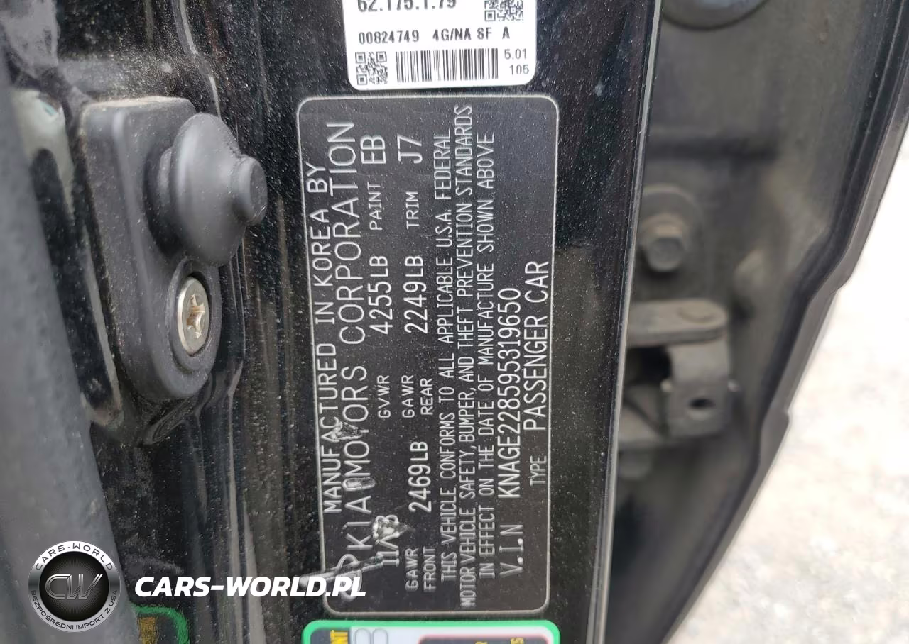 2009 Kia Optima Lx VIN:KNAGE228595319650 - 12