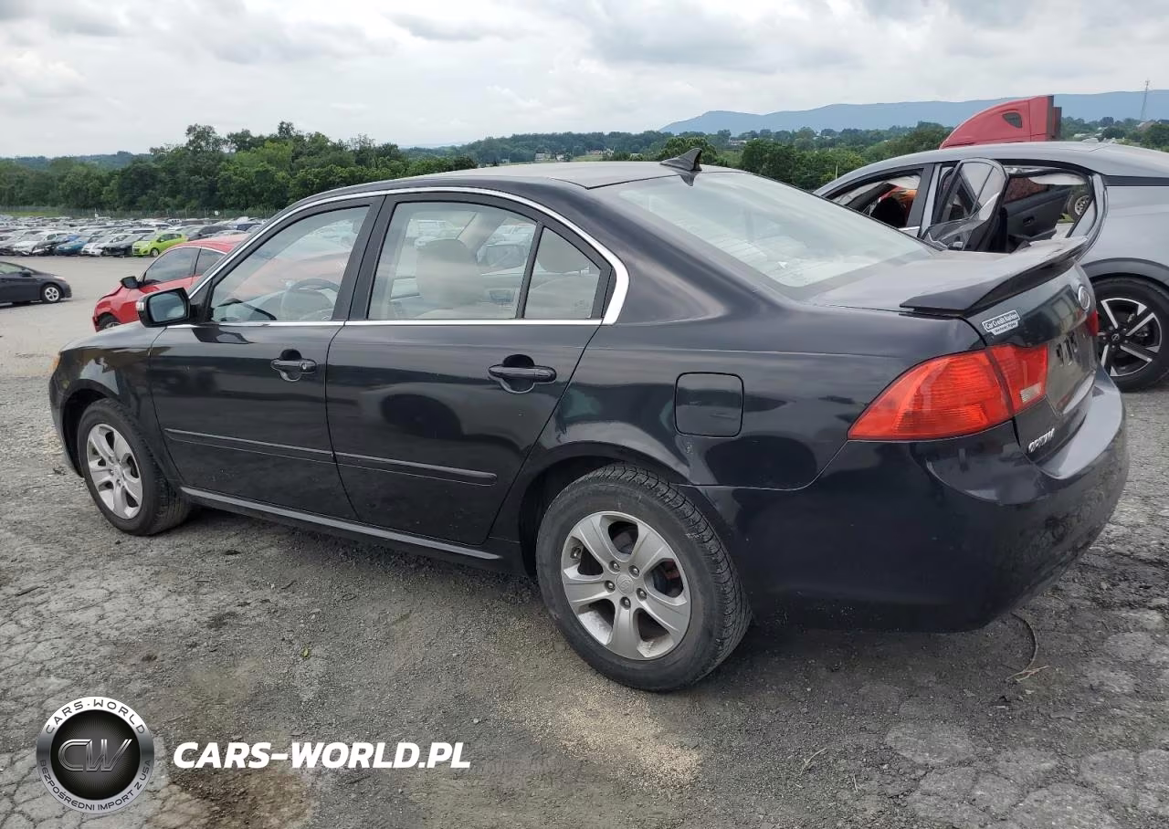 2009 Kia Optima Lx VIN:KNAGE228595319650 - 2