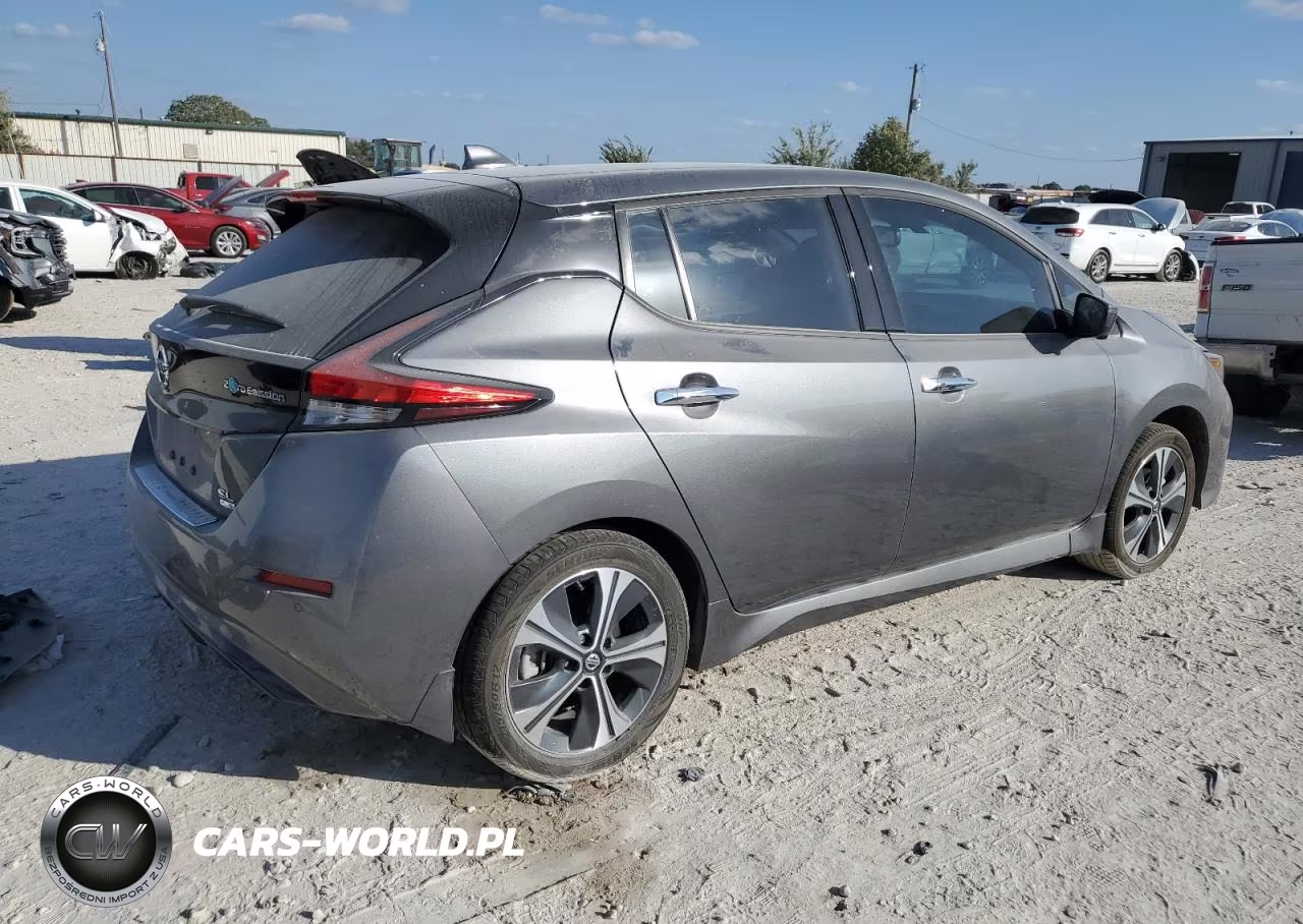 2022 Nissan Leaf Sl Plus VIN:1N4BZ1DV7NC558319 - 3