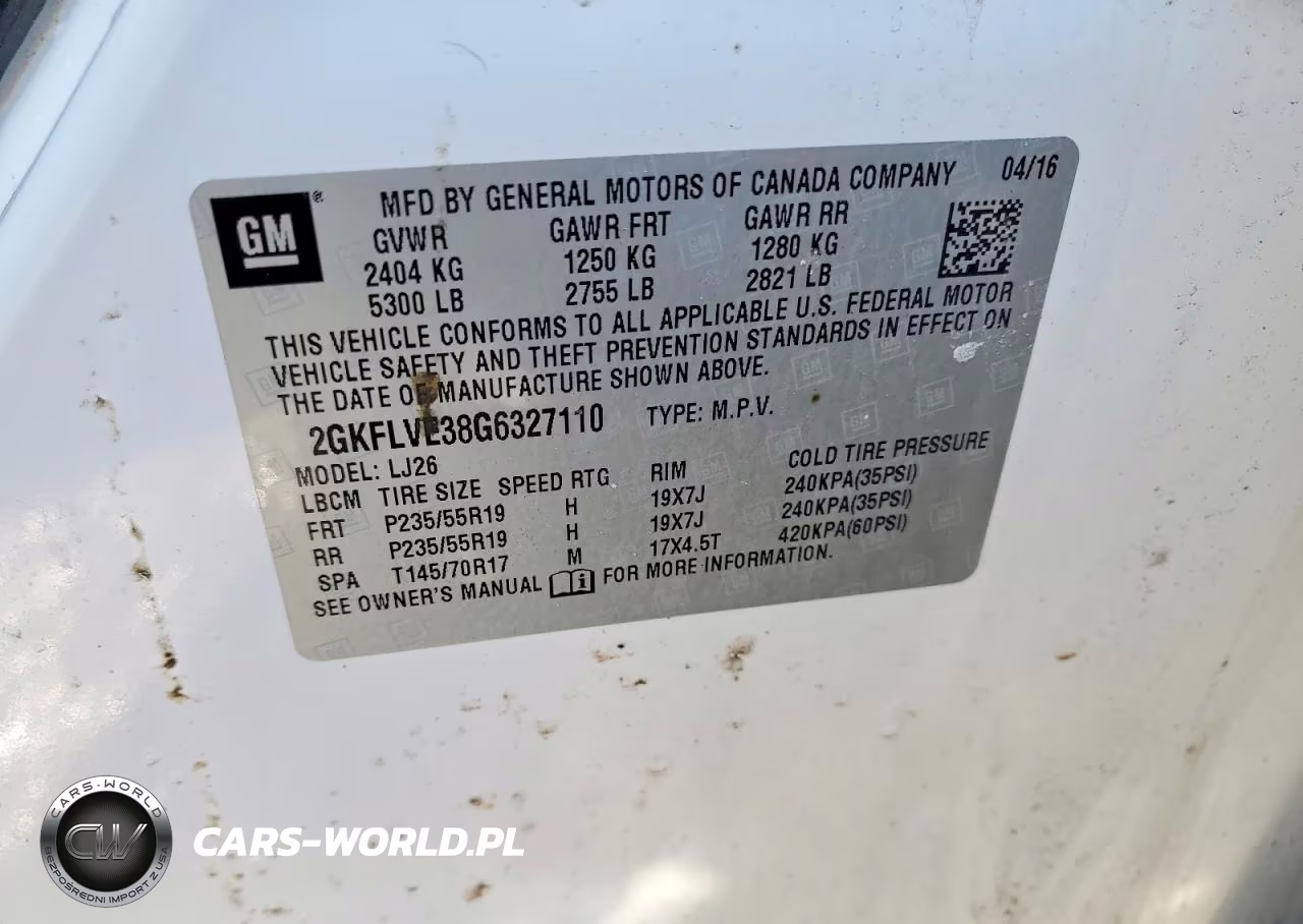 2016 GMC Terrain Denali VIN:2GKFLVE38G6327110 - 13