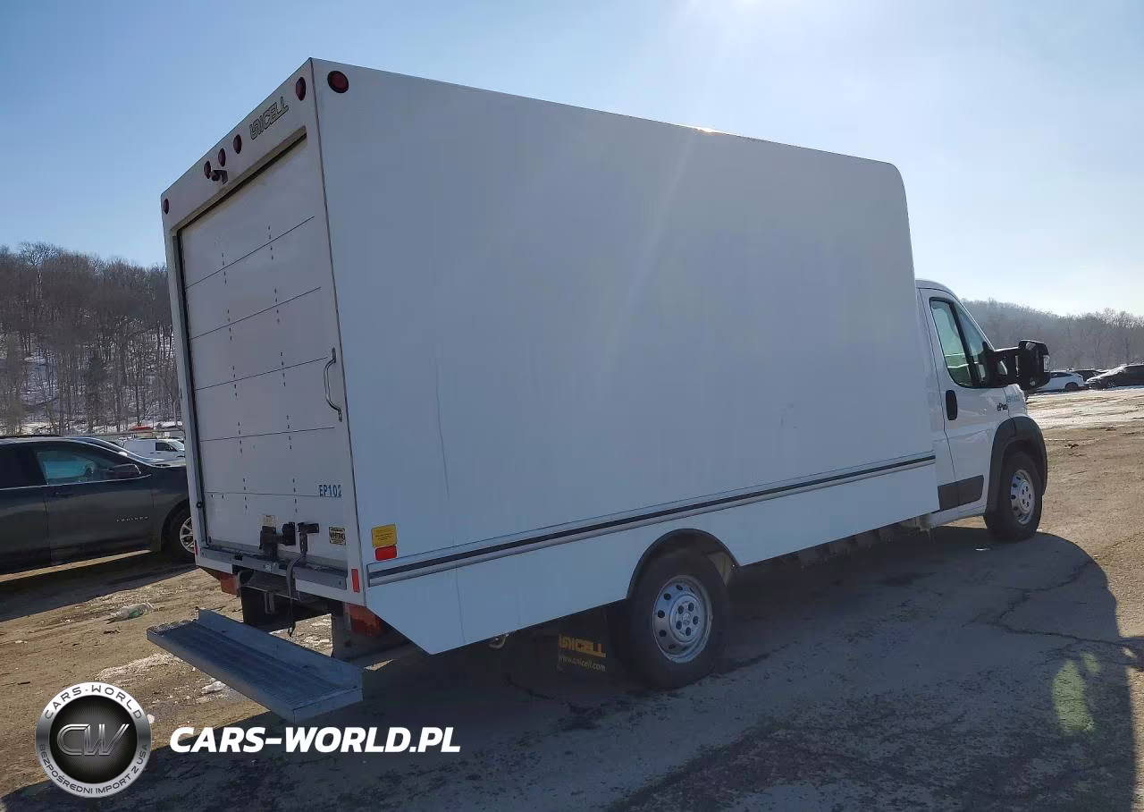 2019 Ram Promaster 3500 Box Truck VIN:3C7WRVLG8KE512611 - 3
