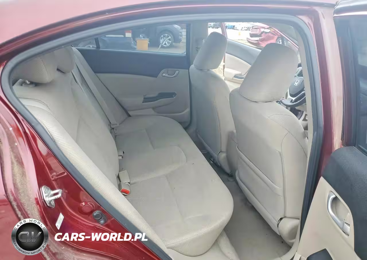 2012 Honda Civic Lx VIN:2HGFB2F59CH575248 - 10