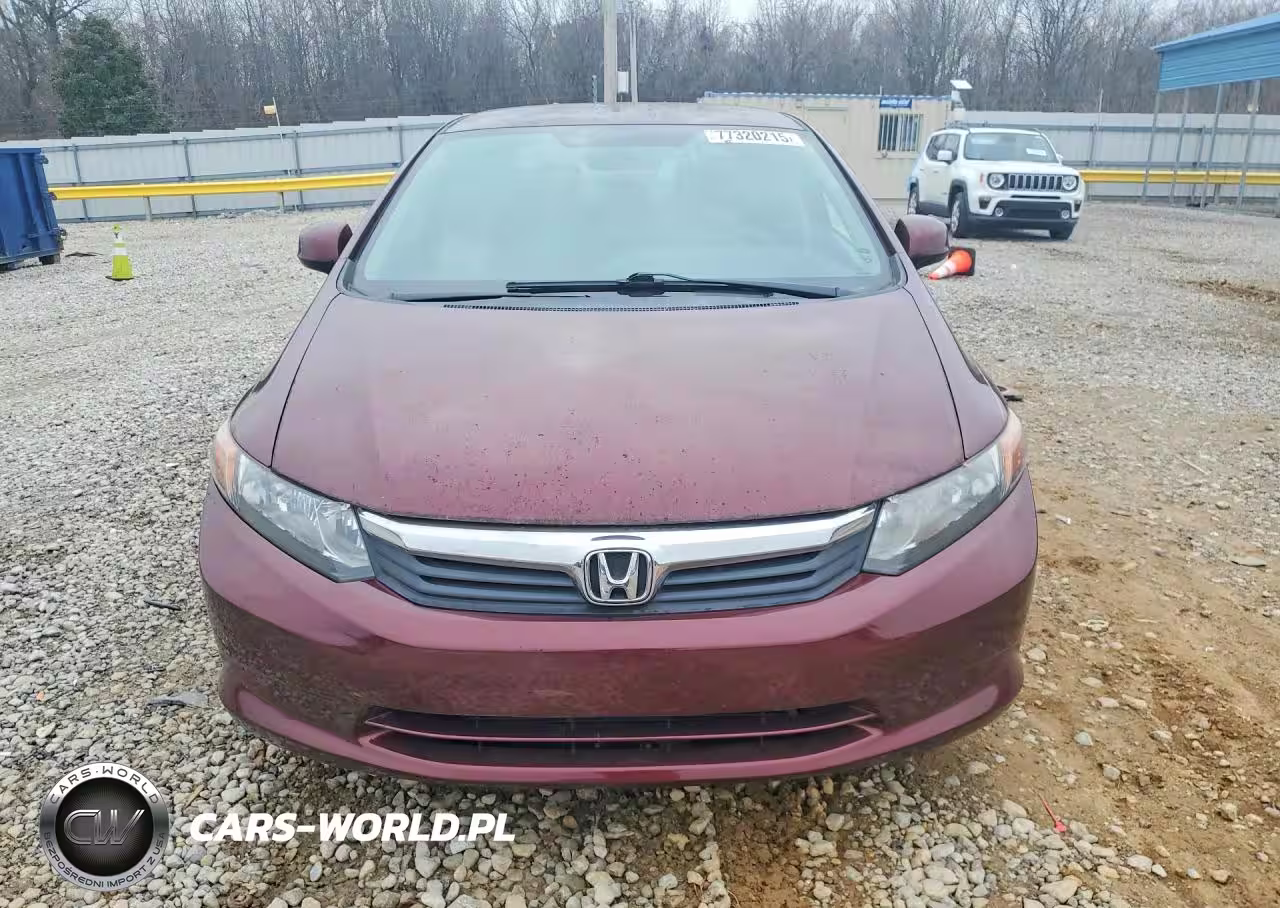 2012 Honda Civic Lx VIN:2HGFB2F59CH575248 - 5