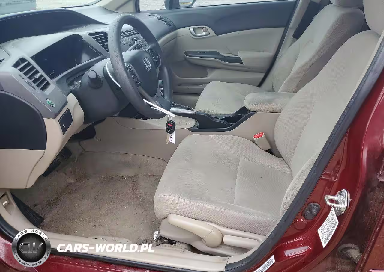 2012 Honda Civic Lx VIN:2HGFB2F59CH575248 - 7