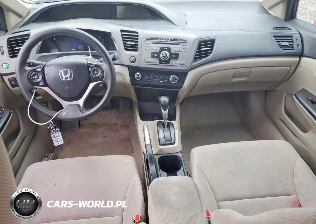 2012 Honda Civic Lx VIN:2HGFB2F59CH575248 - 8