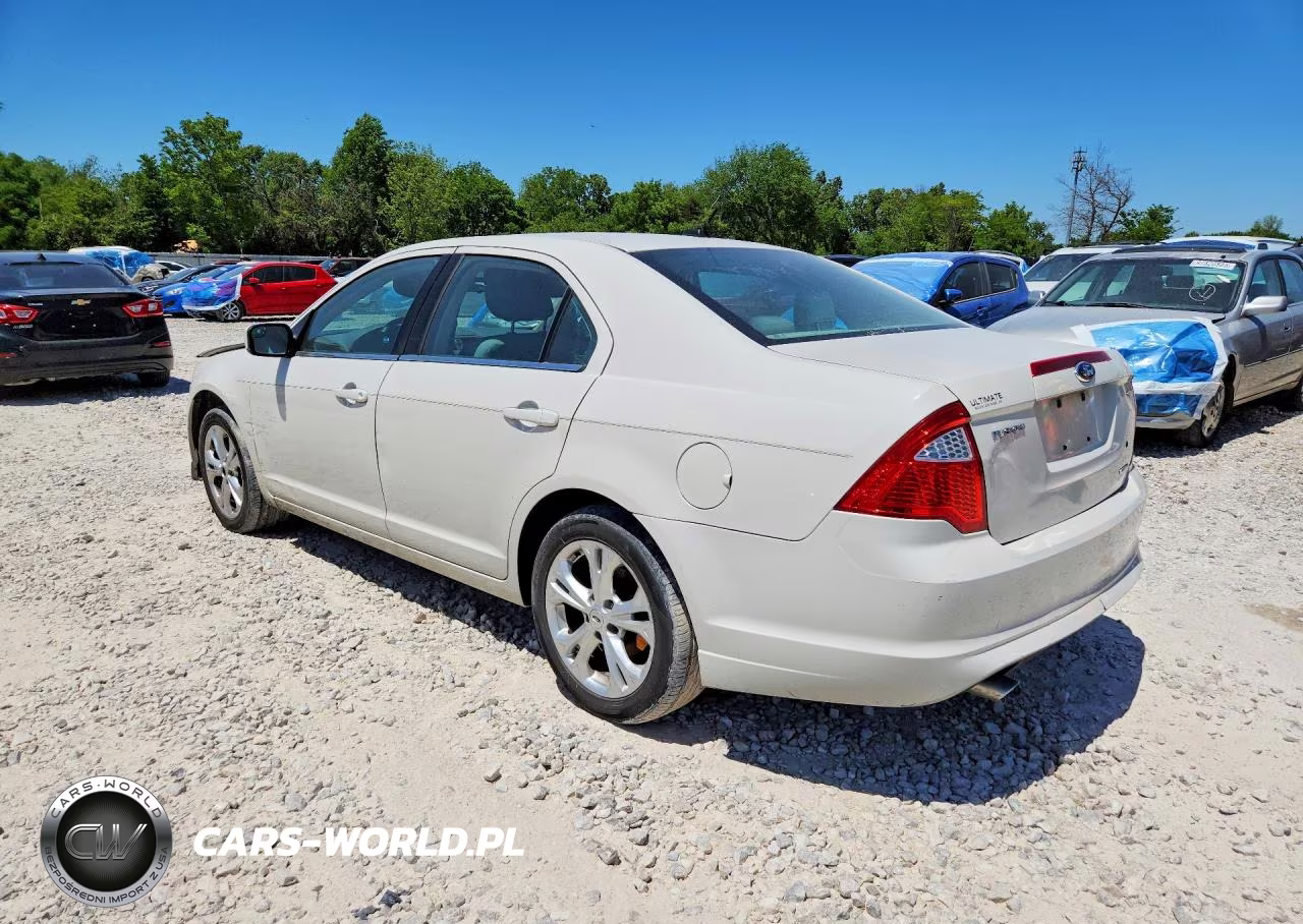2012 Ford Fusion Se VIN:3FAHP0HG7CR440887 - 2
