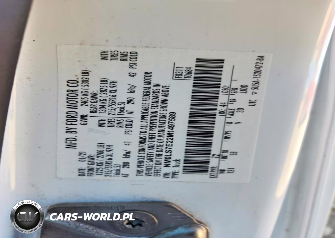 2021 Ford Transit Connect Xl VIN:NM0LS7E22M1497589 - 13