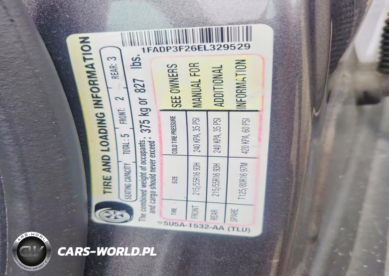 2014 Ford Focus Se VIN:1FADP3F26EL329529 - 12