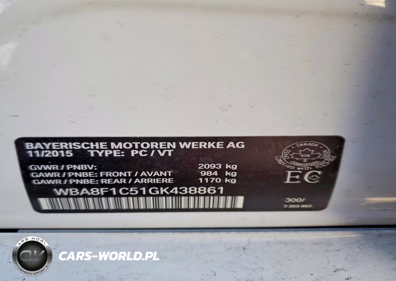 2016 BMW 328 D xDrive VIN:WBA8F1C51GK438861 - 12