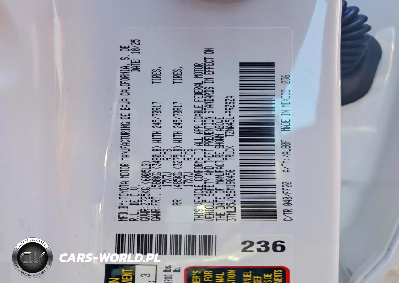 2025 Toyota Tacoma Sr5 VIN:3TMLB5JN5SM198458 - 12