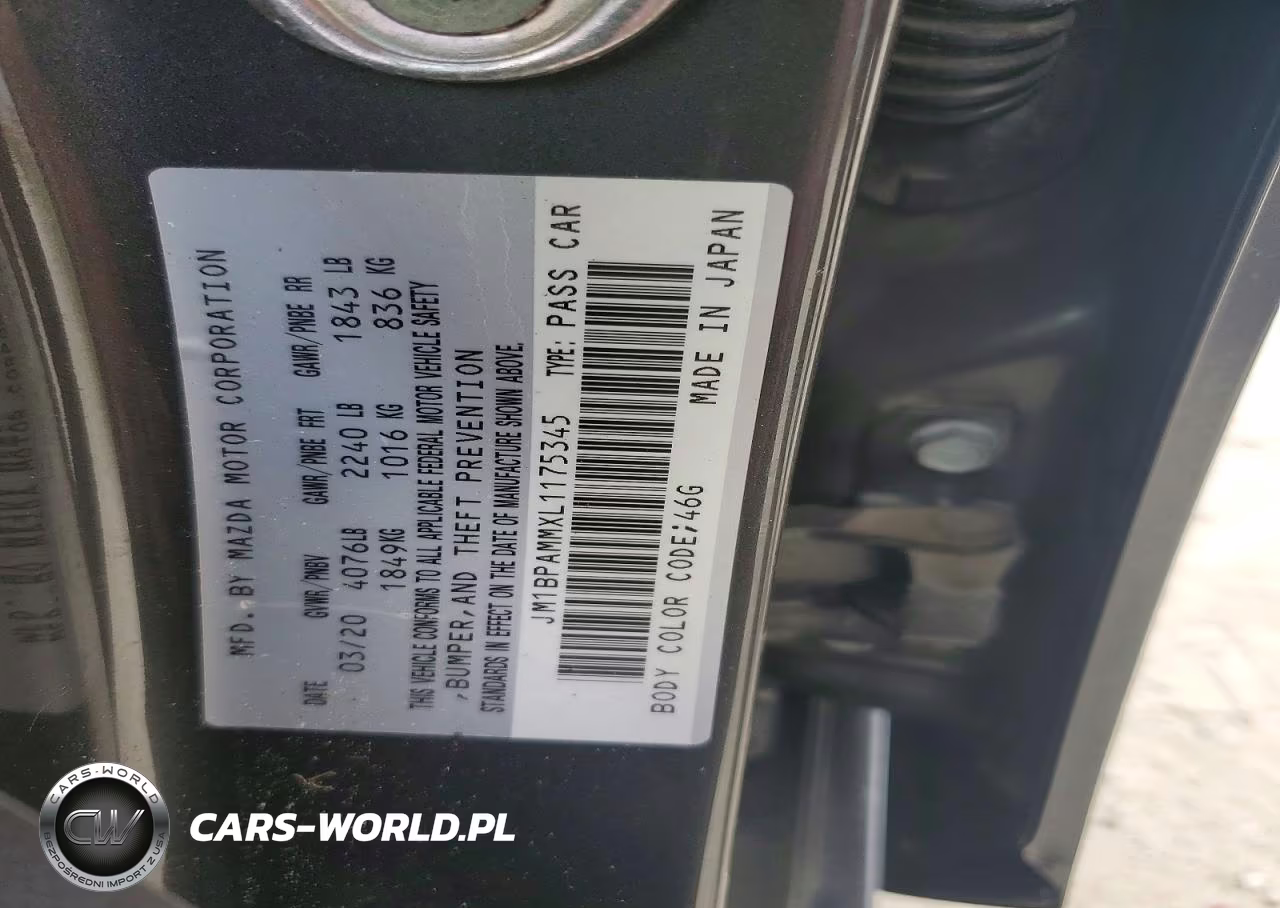 2020 Mazda 3 Preferred VIN:JM1BPAMMXL1175345 - 12