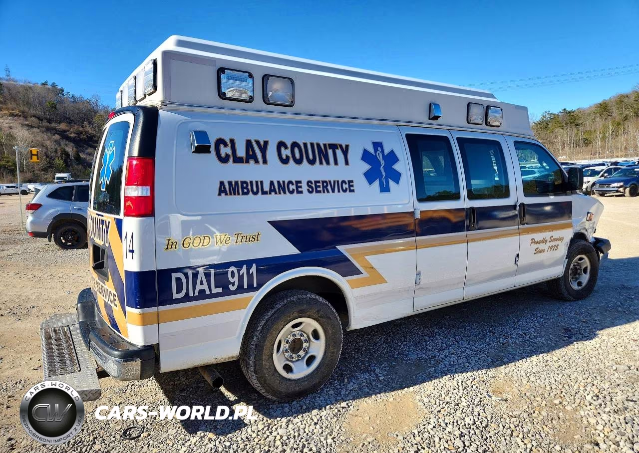 2021 Chevrolet Express Ambulance VIN:1GBZGHC73M1153809 - 3