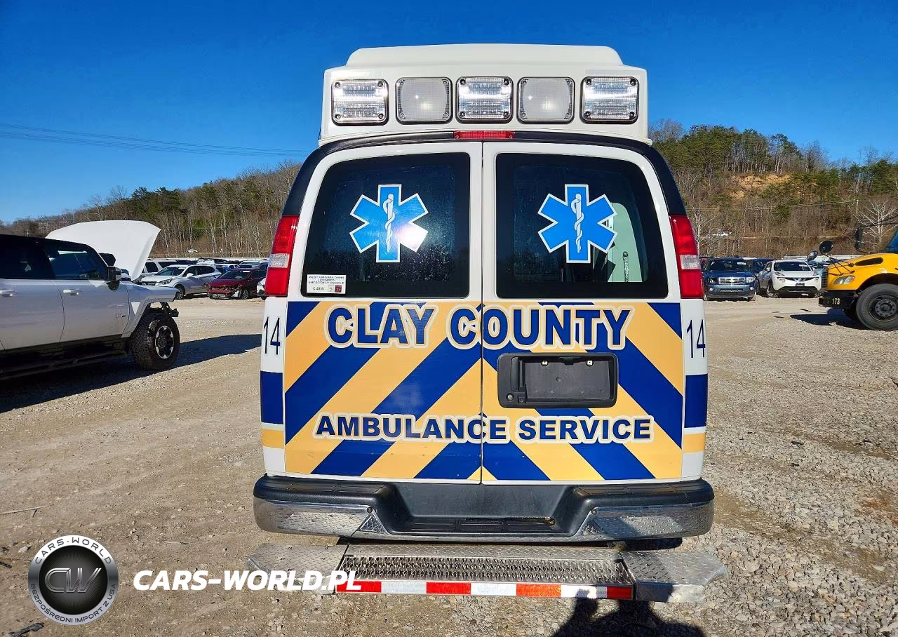 2021 Chevrolet Express Ambulance VIN:1GBZGHC73M1153809 - 6