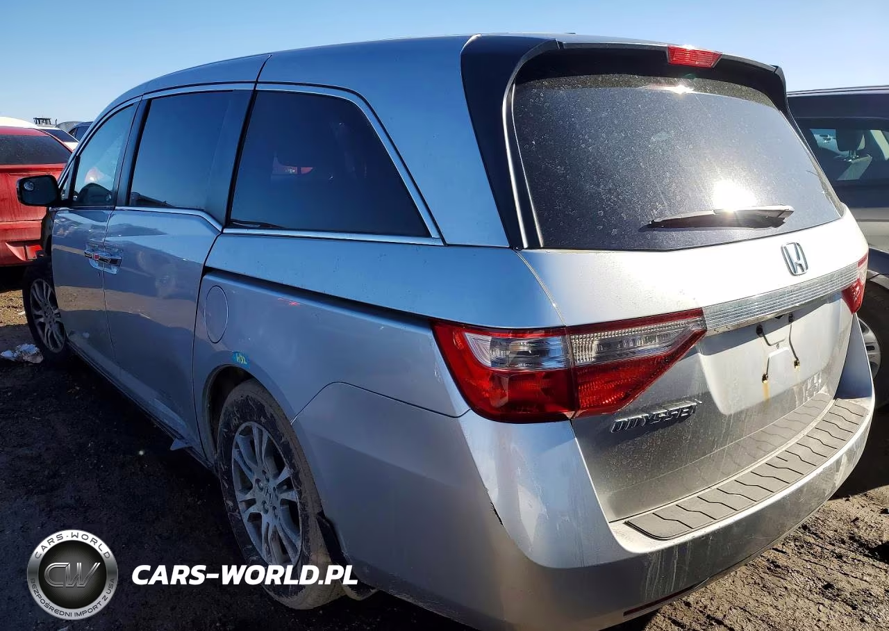 2011 Honda Odyssey Exl VIN:5FNRL5H64BB012791 - 2