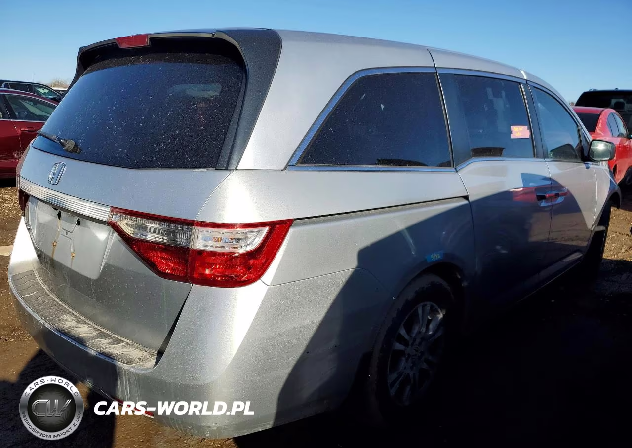 2011 Honda Odyssey Exl VIN:5FNRL5H64BB012791 - 3