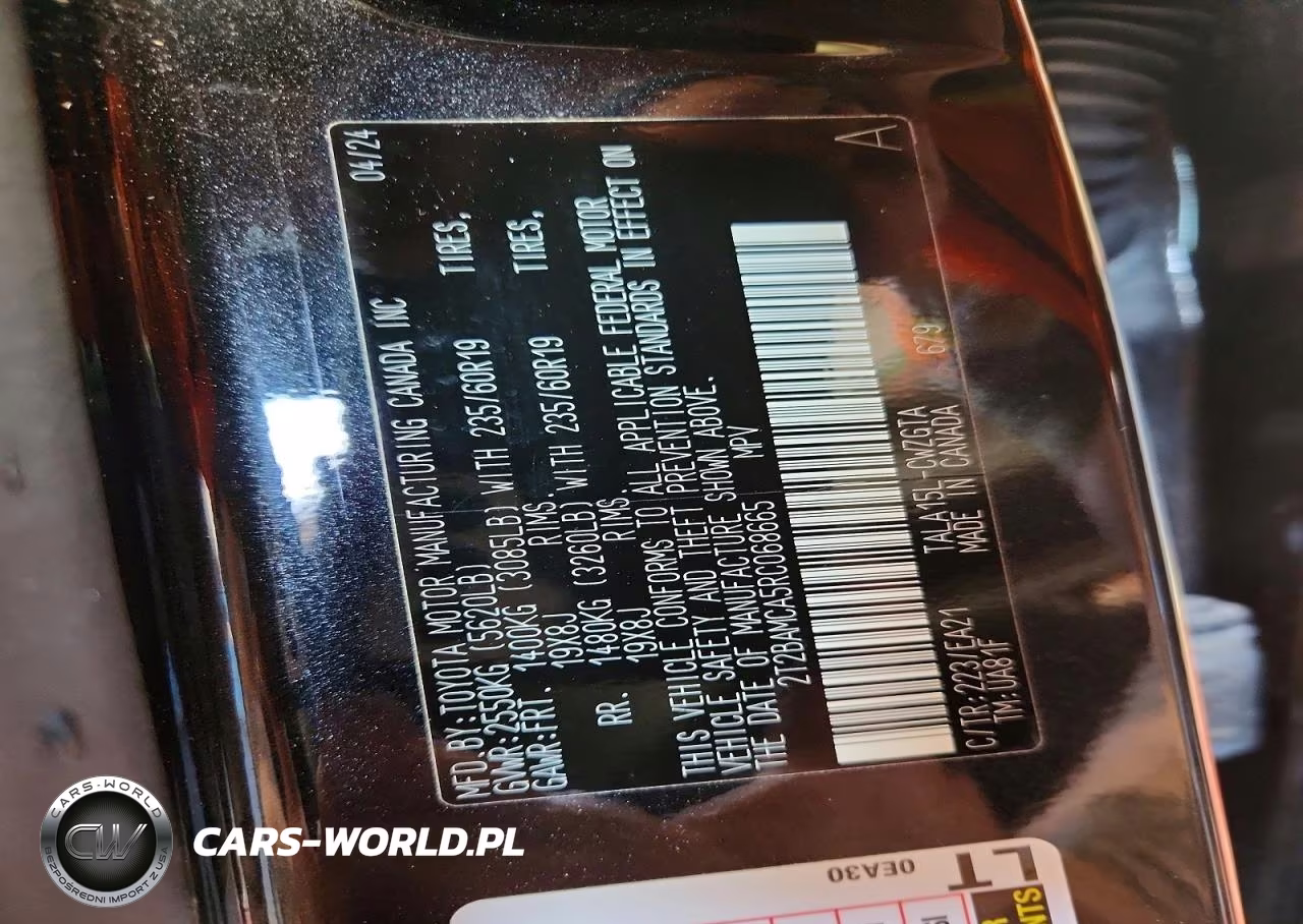 2024 Lexus Rx 350 Base VIN:2T2BAMCA5RC068665 - 13