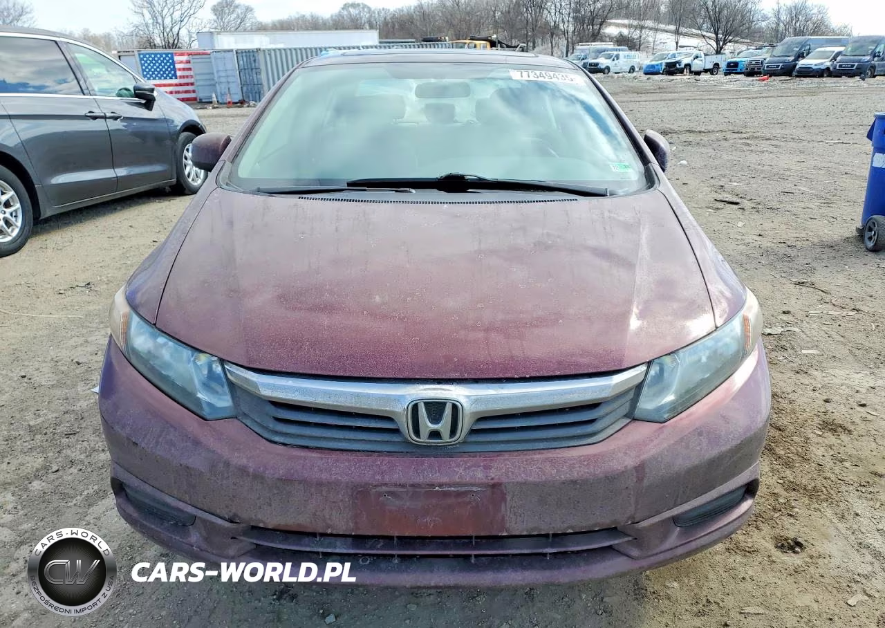 2012 Honda Civic Ex VIN:2HGFB2F81CH538849 - 5