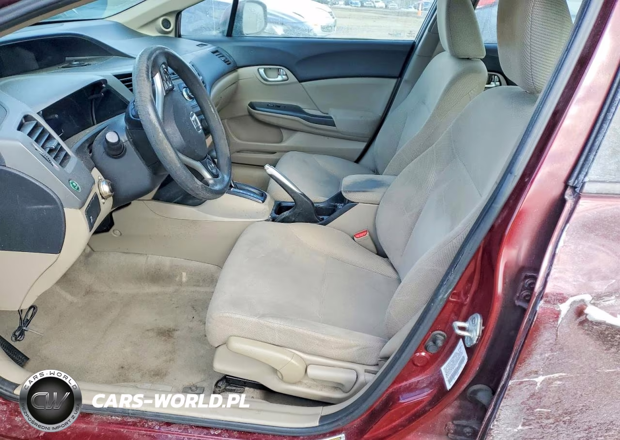 2012 Honda Civic Ex VIN:2HGFB2F81CH538849 - 7